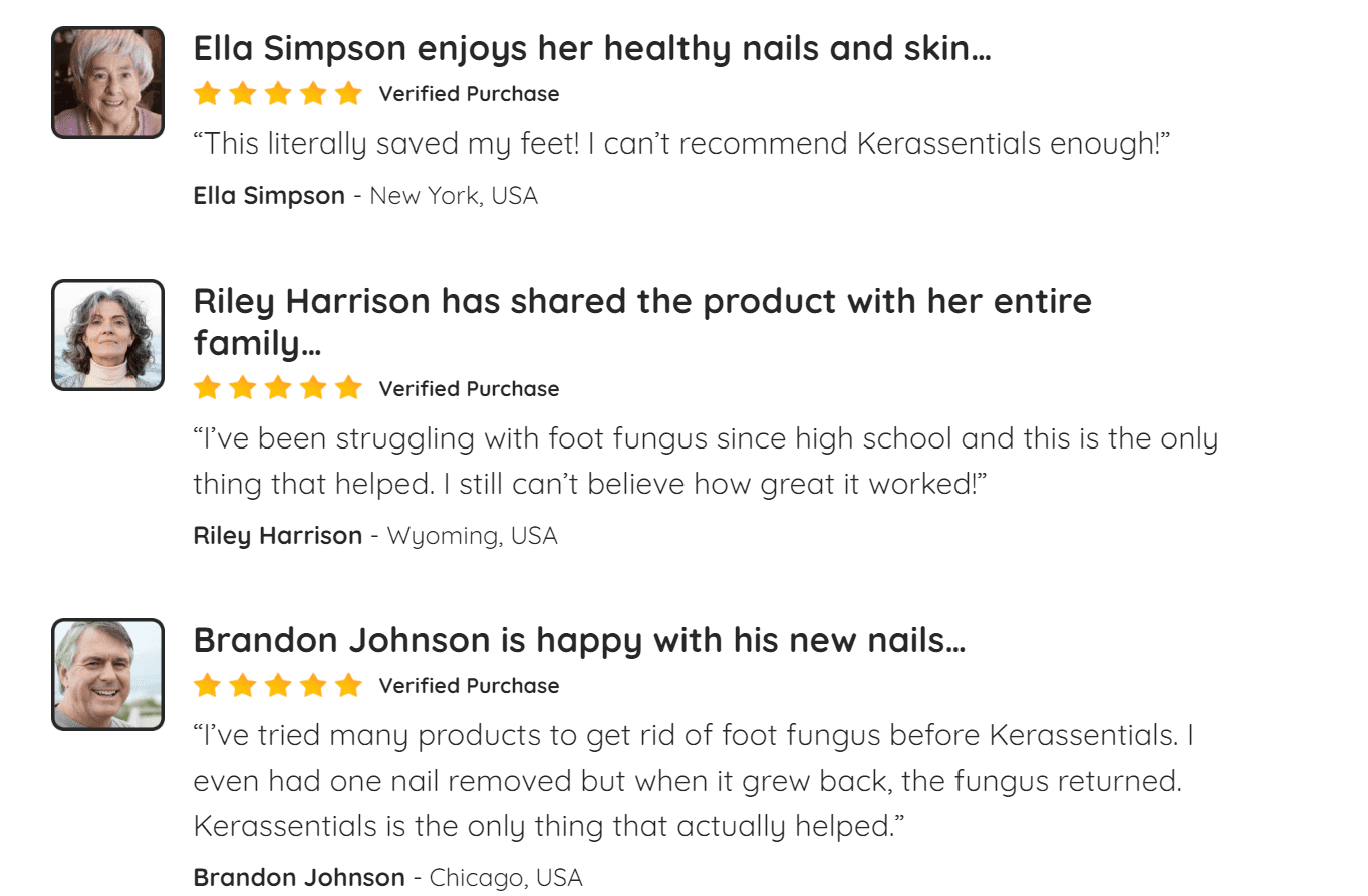 Kerassentials customer reviews